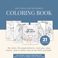 Soft Days, Softer Hearts Coloring Book
